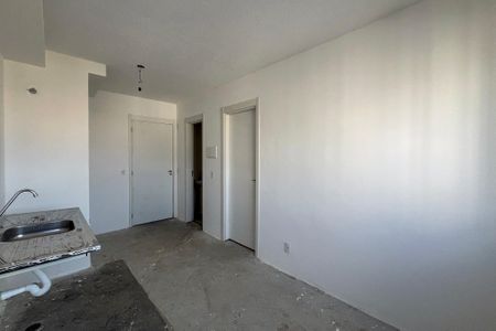 Sala/Cozinha de apartamento à venda com 1 quarto, 25m² em Sacoma, São Paulo