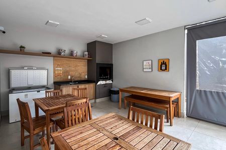 Apartamento à venda com 25m², 1 quarto e sem vaga Apartamento à venda com 25m², 1 quarto e sem vagaChurrasqueira 2
