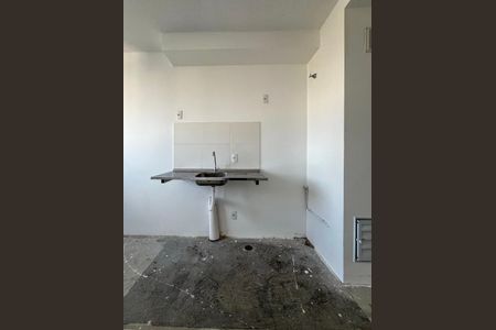 Detalhe da cozinha de apartamento à venda com 1 quarto, 25m² em Sacoma, São Paulo