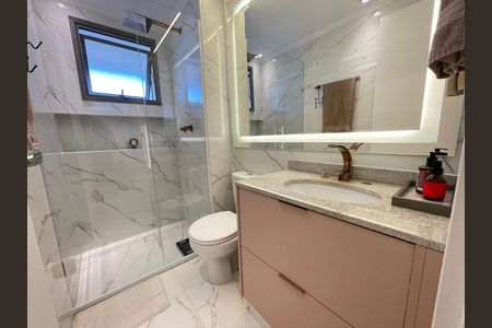 Apartamento à venda com 120m², 3 quartos e 2 vagasBanheiro da Suíte 3