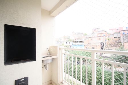 Varanda sala de apartamento para alugar com 2 quartos, 49m² em Jardim Umarizal, São Paulo
