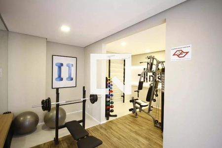 Apartamento para alugar com 33m², 1 quarto e sem vaga Apartamento para alugar com 33m², 1 quarto e sem vagaÁrea comum - Academia
