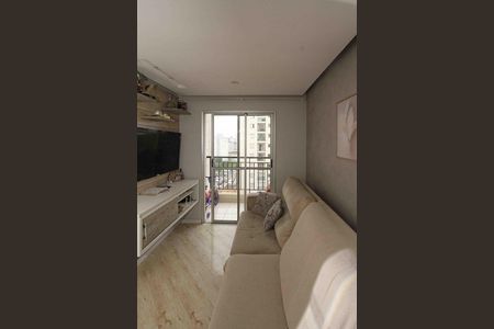 Sala de apartamento para alugar com 2 quartos, 49m² em Jardim Três Marias, São Paulo