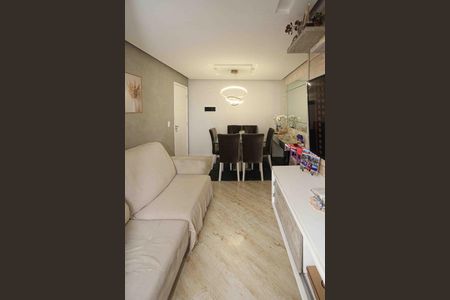 Sala de apartamento para alugar com 2 quartos, 49m² em Jardim Três Marias, São Paulo