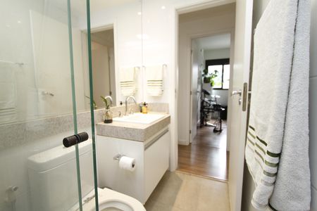 Apartamento à venda com 184m², 3 quartos e 3 vagasBanheiro Social