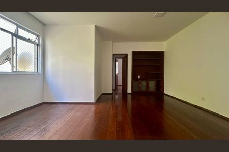 Sala  de apartamento à venda com 3 quartos, 98m² em Grajaú, Belo Horizonte