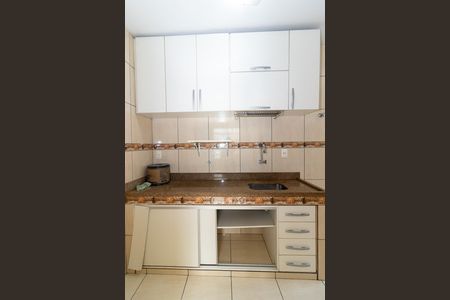 Apartamento para alugar com 110m², 3 quartos e sem vagaDetalhe da cozinha