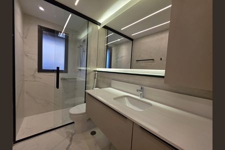 Apartamento para alugar com 123m², 3 quartos e 2 vagasBanheiro 