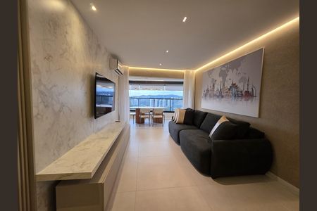 Sala de apartamento para alugar com 3 quartos, 123m² em Alphaville, Barueri