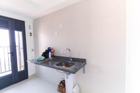 Cozinha de kitnet/studio para alugar com 1 quarto, 29m² em Mooca, São Paulo