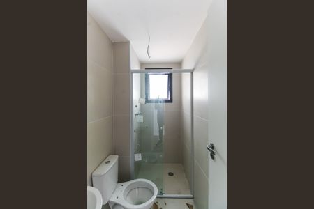 Banheiro de kitnet/studio para alugar com 1 quarto, 29m² em Mooca, São Paulo
