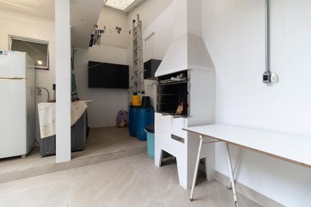 Quintal - Churrasqueira de casa à venda com 3 quartos, 179m² em Vila Vera, São Paulo