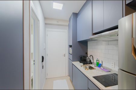 Cozinha de kitnet/studio para alugar com 1 quarto, 27m² em Ipiranga, São Paulo