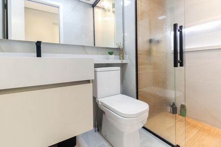 Apartamento para alugar com 68m², 2 quartos e 1 vaga Apartamento para alugar com 68m², 2 quartos e 1 vagaBanheiro Social