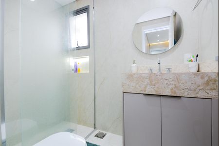 Apartamento à venda com 89m², 2 quartos e 2 vagasBanheiro da Suíte