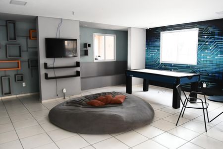 Apartamento para alugar com 45m², 2 quartos e 1 vagasalao de jogos 2