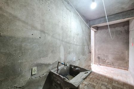 Área de Serviço de casa para alugar com 1 quarto, 62m² em Cooperativa, São Bernardo do Campo
