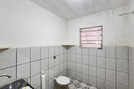 Banheiro Social de casa para alugar com 1 quarto, 62m² em Cooperativa, São Bernardo do Campo