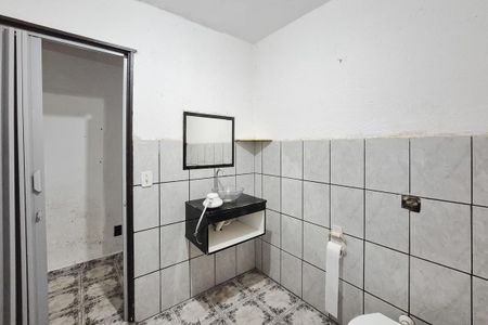 Banheiro Social de casa para alugar com 1 quarto, 62m² em Cooperativa, São Bernardo do Campo
