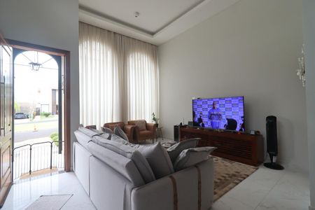 Sala de casa de condomínio para alugar com 3 quartos, 160m² em Recreio das Acacias, Ribeirão Preto
