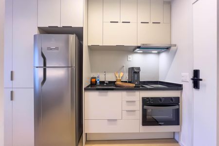 Studio para alugar com 21m², 1 quarto e sem vaga Studio para alugar com 21m², 1 quarto e sem vagaCozinha