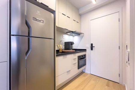 Studio para alugar com 21m², 1 quarto e sem vaga Studio para alugar com 21m², 1 quarto e sem vagaCozinha