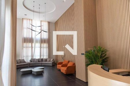 Studio para alugar com 21m², 1 quarto e sem vaga Studio para alugar com 21m², 1 quarto e sem vagaHall de entrada