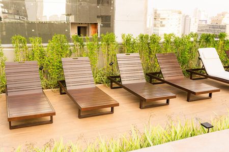 Studio à venda com 44m², 1 quarto e 1 vaga Studio à venda com 44m², 1 quarto e 1 vagaÁrea externa