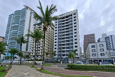 Fachada de apartamento para alugar com 3 quartos, 104m² em Vila Caiçara, Praia Grande