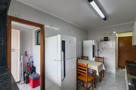 Cozinha de apartamento para alugar com 3 quartos, 104m² em Vila Caiçara, Praia Grande