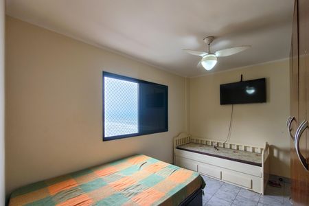 Suite de apartamento para alugar com 3 quartos, 104m² em Vila Caiçara, Praia Grande