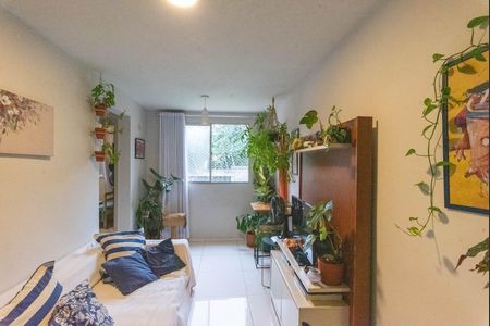 Sala de apartamento à venda com 2 quartos, 47m² em Loteamento Parque São Martinho, Campinas