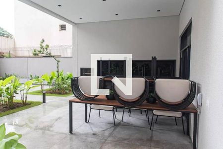 Studio para alugar com 31m², 1 quarto e sem vagaChurrasqueira
