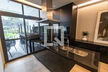 Studio para alugar com 31m², 1 quarto e sem vagaEspaço gourmet