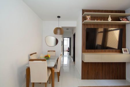 Sala de apartamento à venda com 3 quartos, 90m² em Alto dos Pinheiros, Belo Horizonte