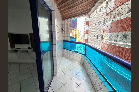 Varanda de apartamento para alugar com 1 quarto, 67m² em Cidade Ocian, Praia Grande