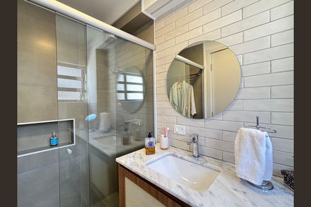 Apartamento à venda com 80m², 2 quartos e 1 vaga Apartamento à venda com 80m², 2 quartos e 1 vagaBanheiro da Suíte