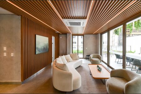 Apartamento à venda com 132m², 2 quartos e 2 vagas Apartamento à venda com 132m², 2 quartos e 2 vagasÁrea comum - Salão de festas