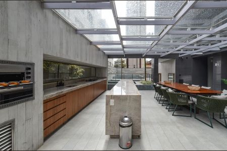 Apartamento à venda com 132m², 2 quartos e 2 vagas Apartamento à venda com 132m², 2 quartos e 2 vagasÁrea comum - Churrasqueira