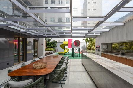 Apartamento à venda com 132m², 2 quartos e 2 vagas Apartamento à venda com 132m², 2 quartos e 2 vagasÁrea comum - Churrasqueira