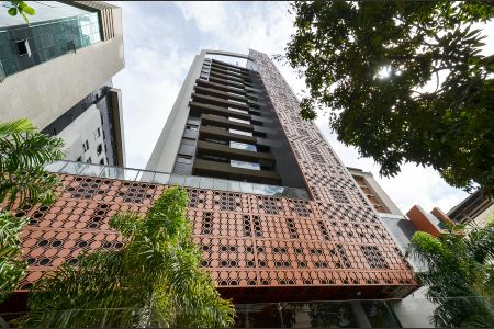 Apartamento à venda com 132m², 2 quartos e 2 vagas Apartamento à venda com 132m², 2 quartos e 2 vagasFachada