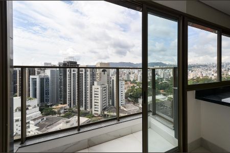Varanda de apartamento à venda com 2 quartos, 132m² em Santo Agostinho, Belo Horizonte