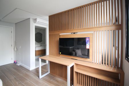 Studio para alugar com 27m², 1 quarto e sem vaga Studio para alugar com 27m², 1 quarto e sem vagaSala