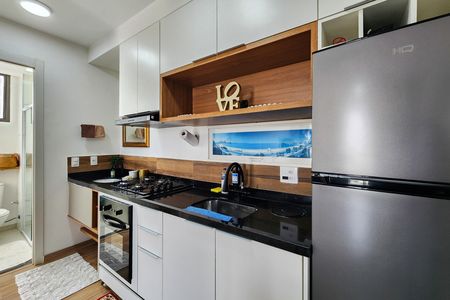 Apartamento para alugar com 35m², 1 quarto e sem vaga Apartamento para alugar com 35m², 1 quarto e sem vagaCozinha