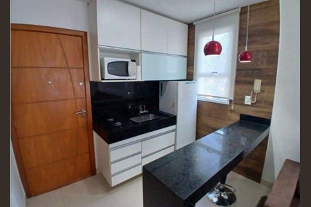 Cozinha de kitnet/studio à venda com 1 quarto, 102m² em Itapoã, Belo Horizonte
