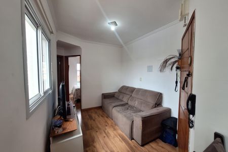 sala de apartamento à venda com 2 quartos, 72m² em Jardim Utinga, Santo André