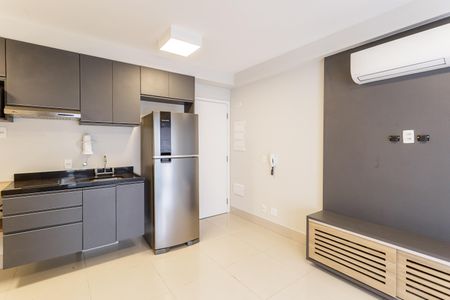 Sala de apartamento à venda com 1 quarto, 44m² em Indianópolis, São Paulo