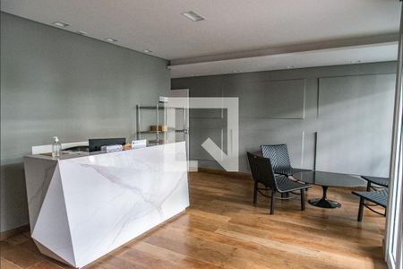 Apartamento para alugar com 44m², 1 quarto e 1 vagaHall social