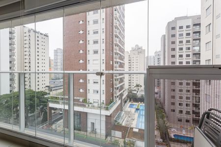 Quarto Suíte de apartamento à venda com 1 quarto, 44m² em Indianópolis, São Paulo