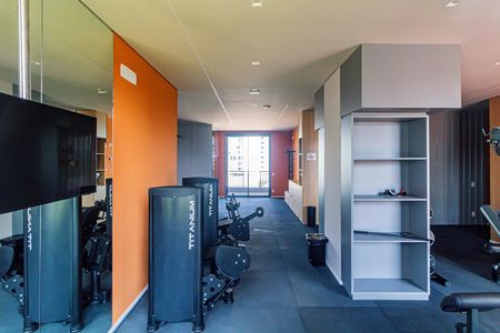 Apartamento para alugar com 25m², 1 quarto e sem vaga Apartamento para alugar com 25m², 1 quarto e sem vagaÁrea comum - Academia